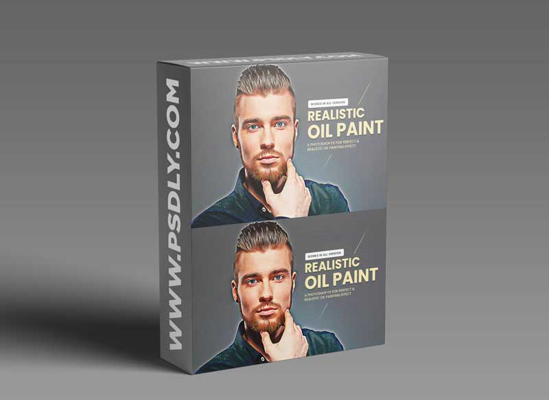 CreativeMarket - Realistic Oil Paint 5910441