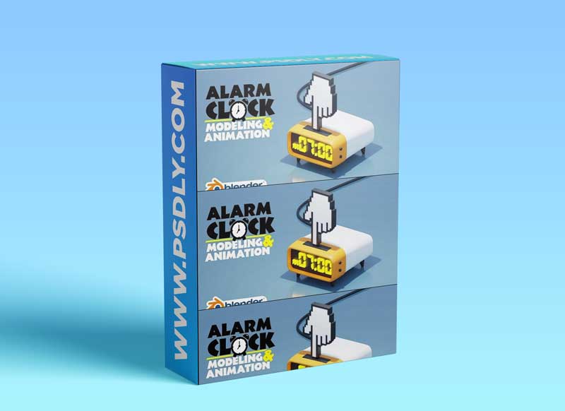 Easy Alarm Clock Animation With Blender 2.9