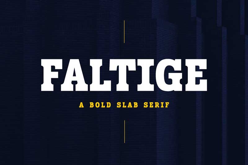 Faltige - Adventure and Sport Slab Serif