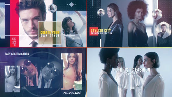 Videohive Futuristic Fashion Opener 21071162