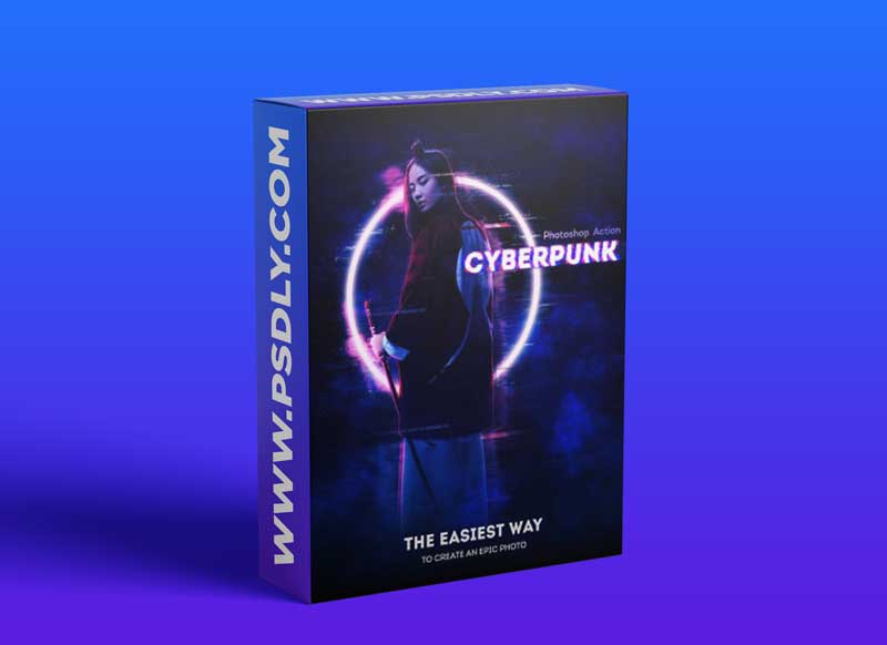 GraphicRiver - Cyberpunk Photoshop Action 31152285