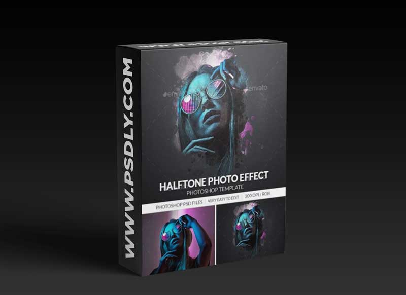 GraphicRiver - Halftone Photo Effect Template 30386664