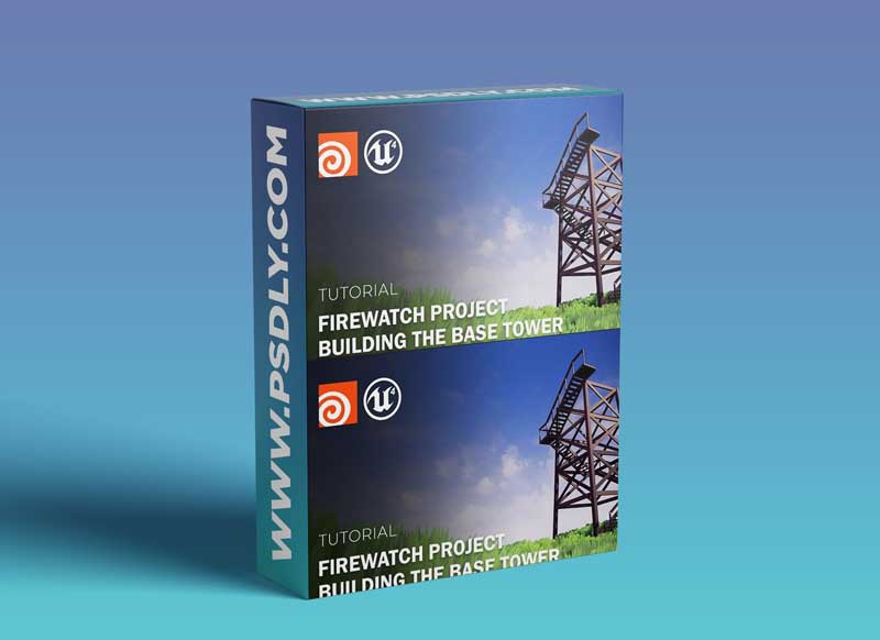 Gumroad – Houdini 18.5 – Firewatch Project – Building the Base Tower