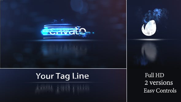 Videohive Smokey Glitch 21589984