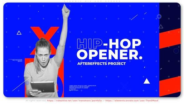 Videohive Hip Hop Typo Opener 31426641