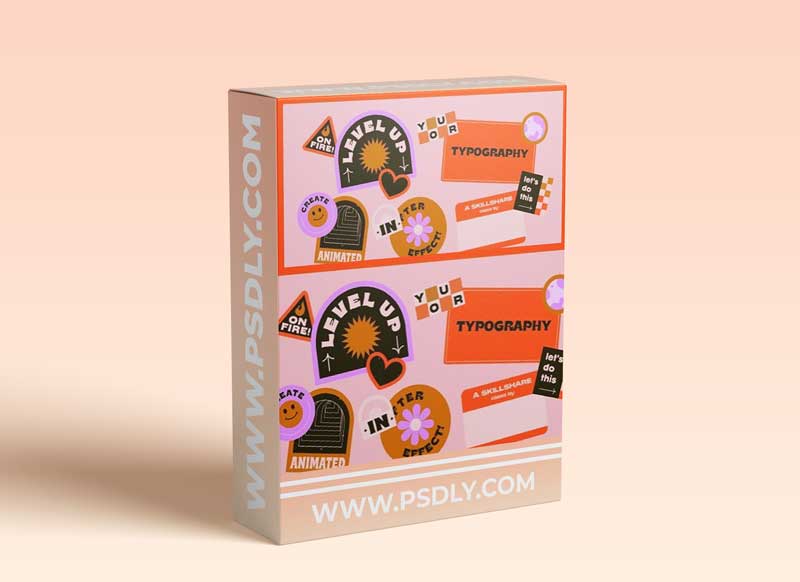 Level Up Your Typography: Creating Animated Stickers in After Effects