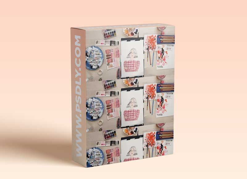 Mixed Media Illustration: Create a Self-Portrait with Watercolor, Gouache & More