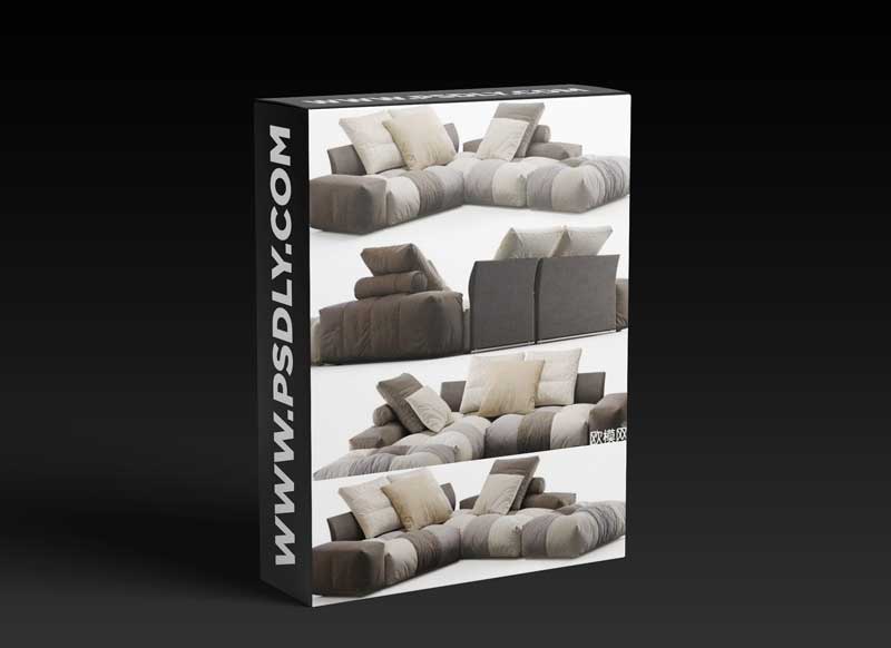 Modern fabric sofa combination 06