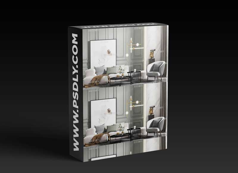 Modern fabric sofa combination 14