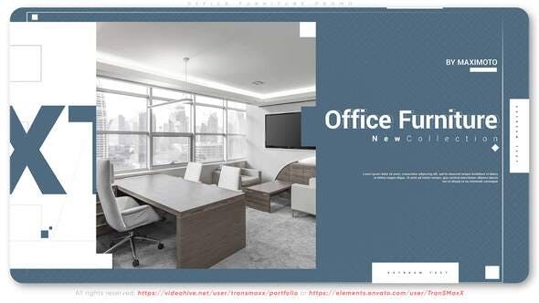 Videohive Office Furniture Promo 31849237