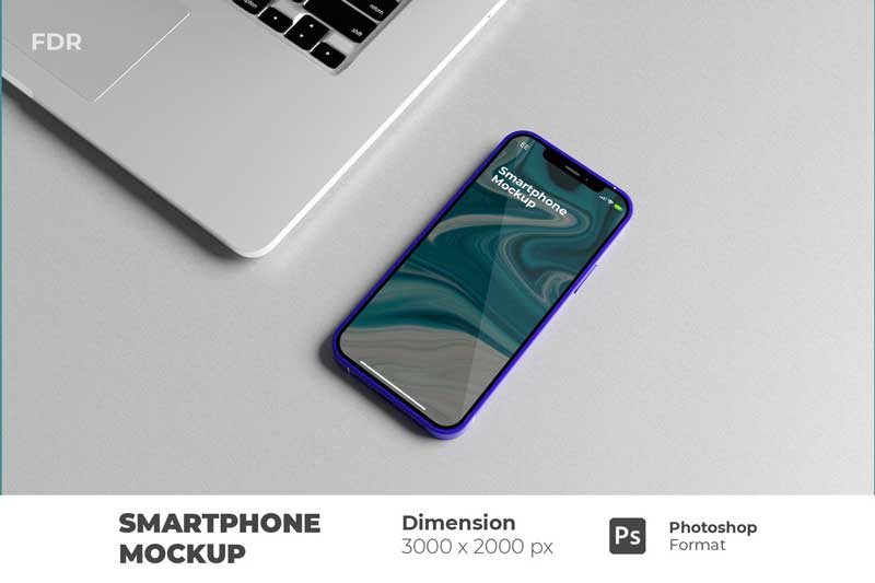 Perspective Smartphone Mockup