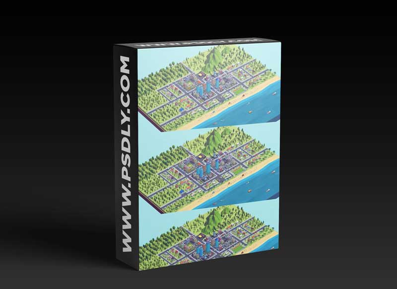 Polygonia Low Poly City Pack