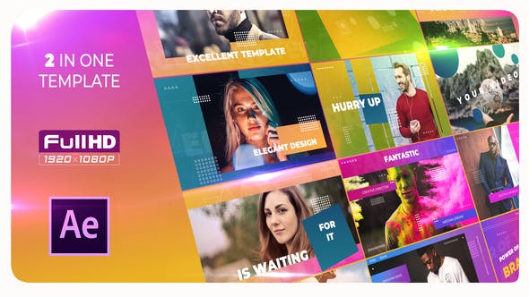 Videohive Trendy Intro Opener After Effects 23206412