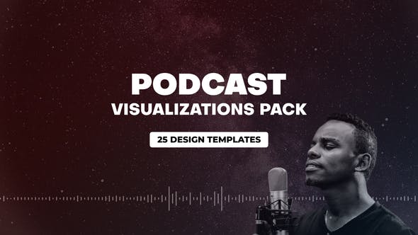 Videohive Podcast Audio Visualization Pack 31013297