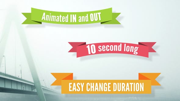 Videohive 22 Ribbon 14884681