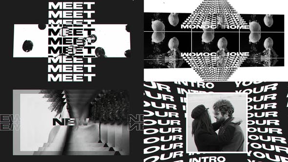 Videohive Monocrome Opener v2 31446385