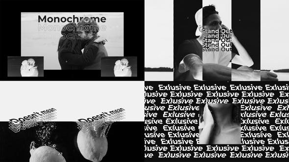 Videohive Monochrome opener 31150874