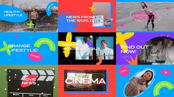 Videohive Typography YouTube Intro 3 in 1 31446253