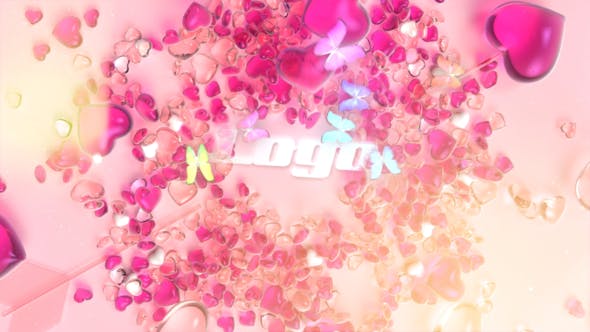 Videohive Heart Logo Reveal 30243472