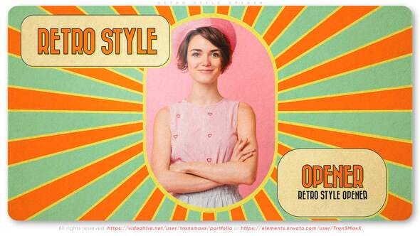 Videohive Retro Style Opener 31776093