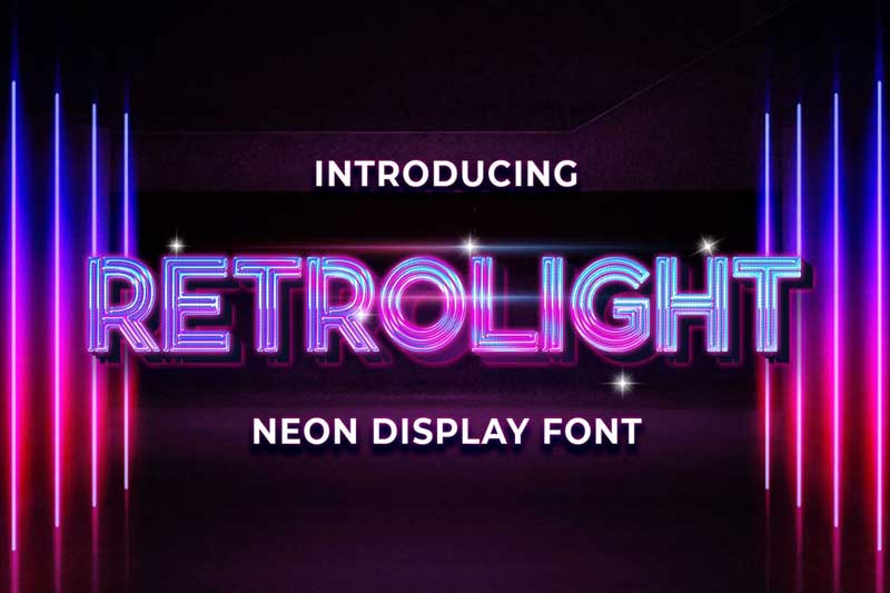 Retrolight - Retro Neon Display