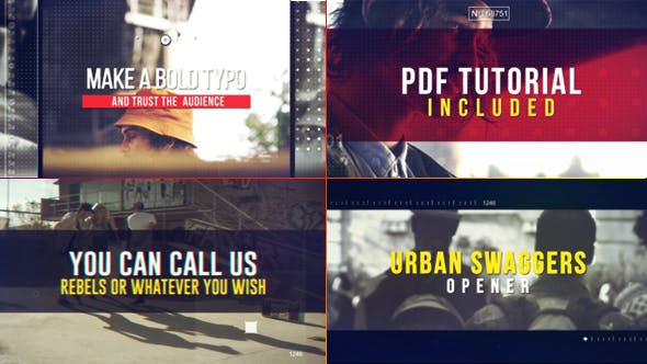 Videohive Urban Swaggers Opener 21017412
