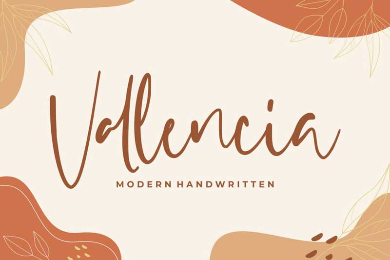 Vallencia – Modern Handwritten