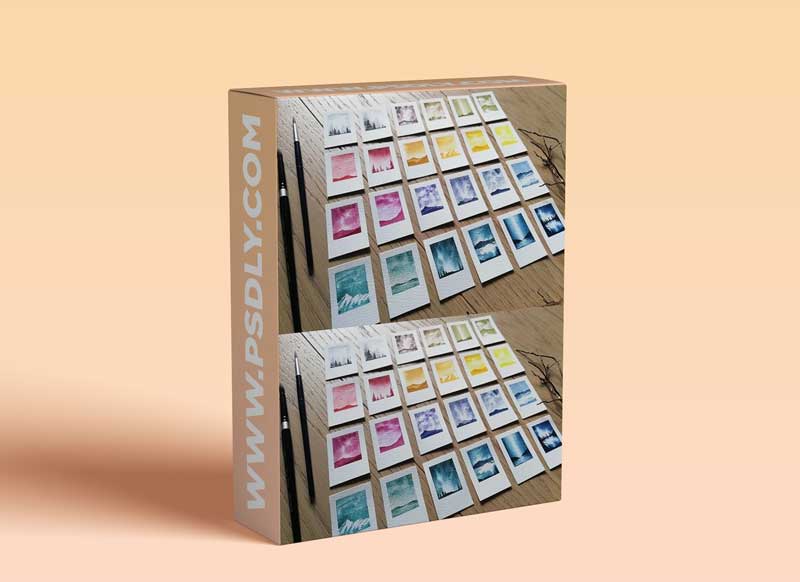 Watercolor Polaroids - A Beginners guide to Monochrome Landscapes