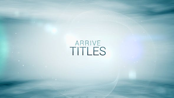 Videohive Arrive Titles Lights and Lines 18424710