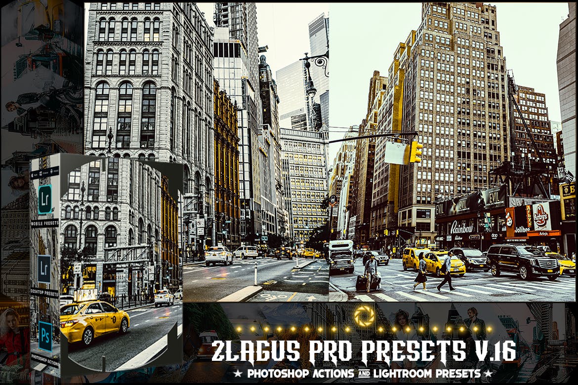 PRO Presets - V 16 - Photoshop & Lightroom