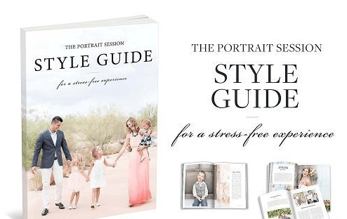Amy & Jordan Portrait Session Style Guide Package