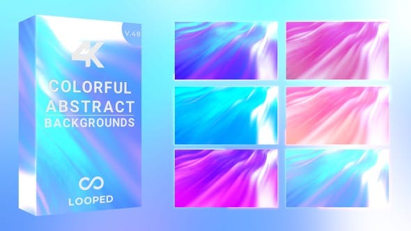 Videohive Wavy Movement Of Smooth Shapes 30808212