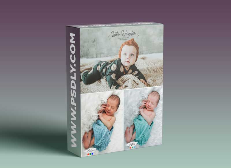 10 Photoshop Actions ACR Little Wonder 11715076