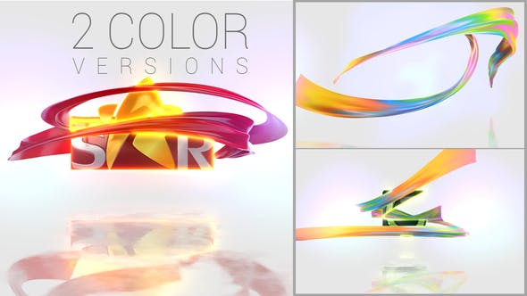 Videohive Ribbon Logo 22411099