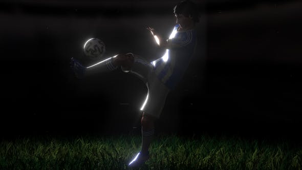 Videohive Soccer Kick Logo 31927376