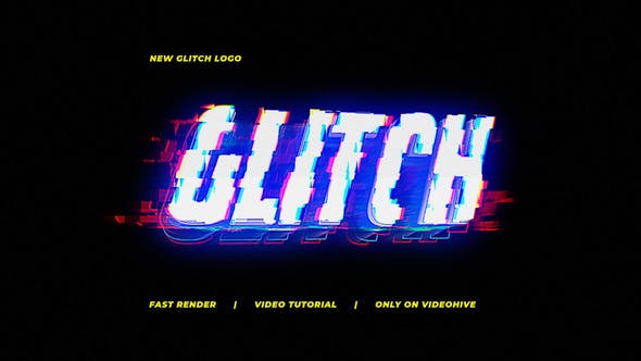 Videohive New Glitch Logo 30246774