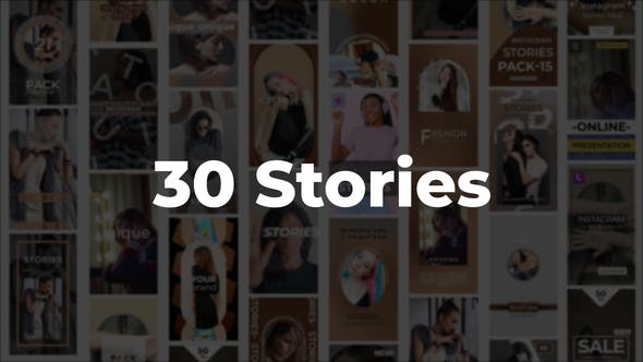 Videohive Instagram Stories Big Pack 30 31876336