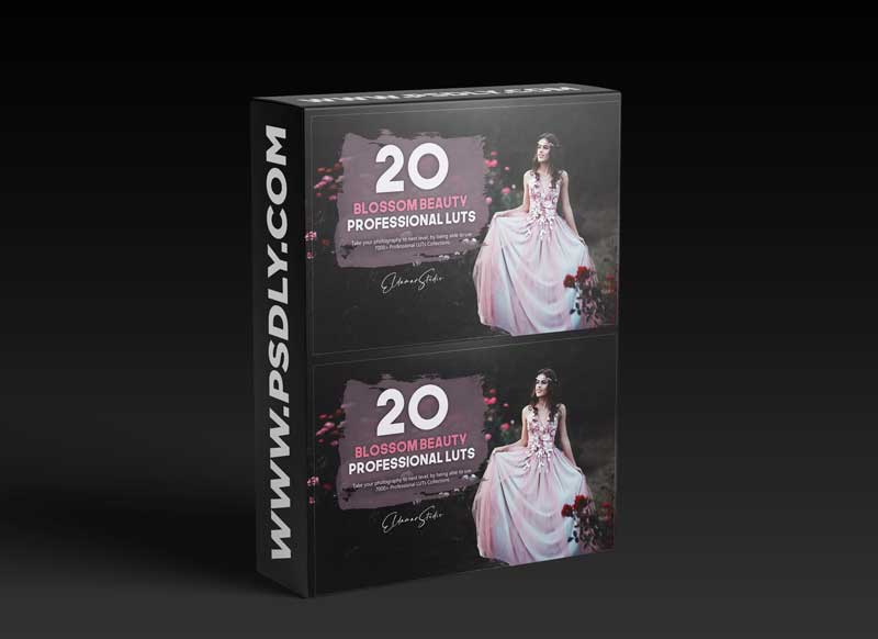 20 Blossom Beauty LUTs Pack