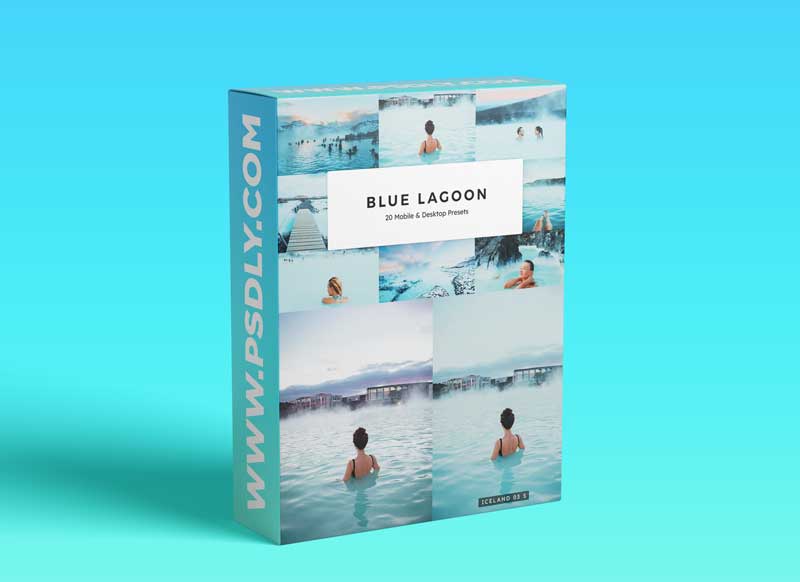 20 Blue Lagoon Lightroom Presets & LUTs