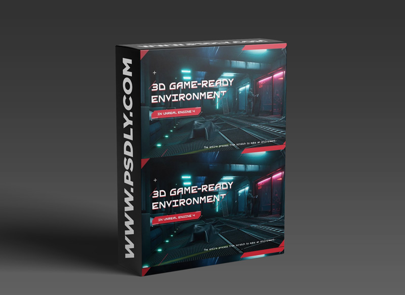 3D Game-Ready Environment In Unreal Engine 4