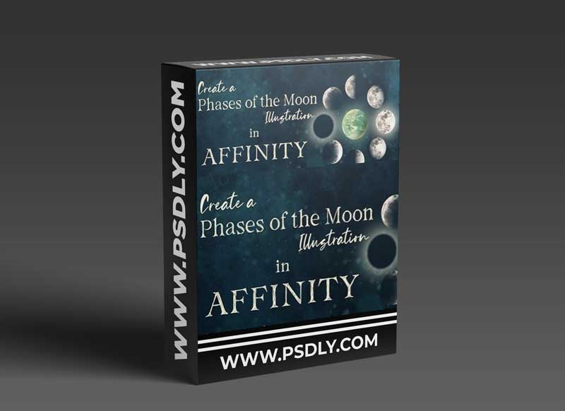 Affinity Designer for iPad: Create a Moon Phase Illustration Using the Transparency Tool