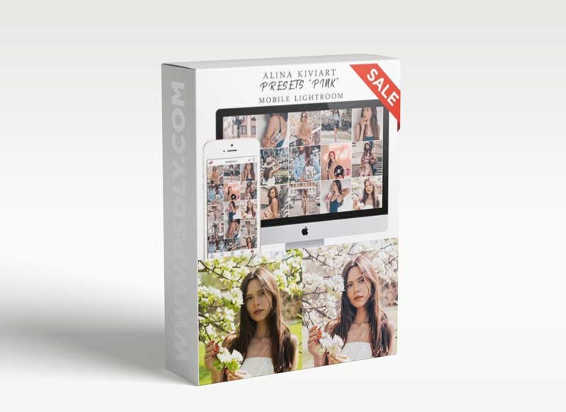 Alina Kiviart - Pink Desktop & Mobile Presets LRTemplate