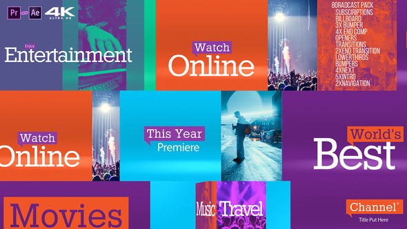 VideoHive Colorful Broadcast Pack 19996210