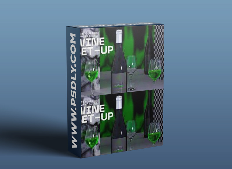 Create your first Cinema 4D scene: Wine Set-up