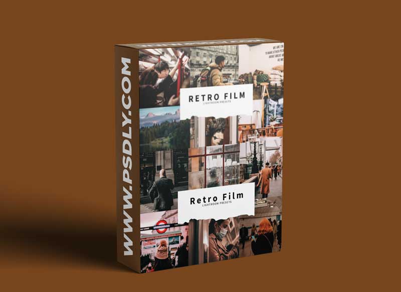 CreativeMarket - 10 Retro Film Lightroom Presets 5857408