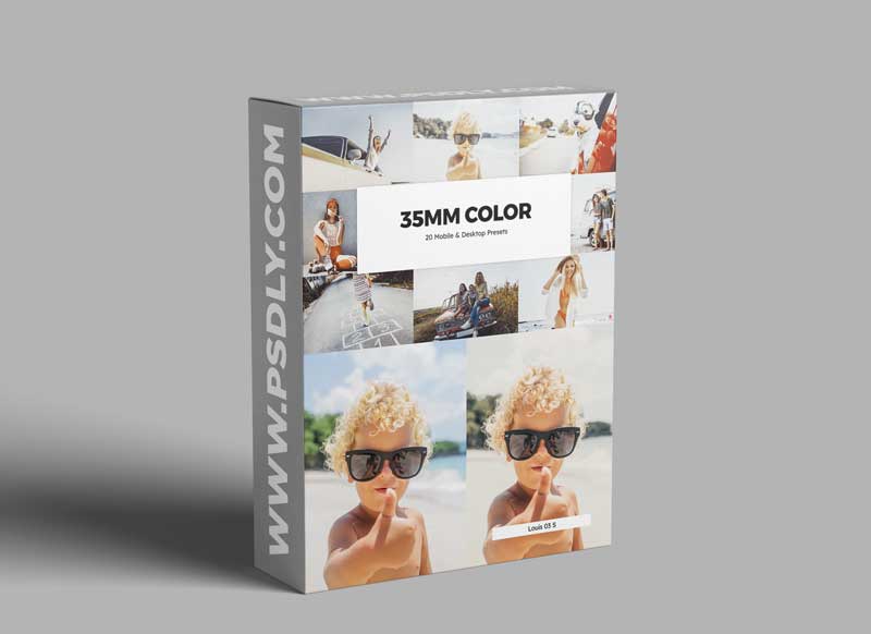 CreativeMarket - 20 35mm Color Lightroom Presets LUTs 6154820