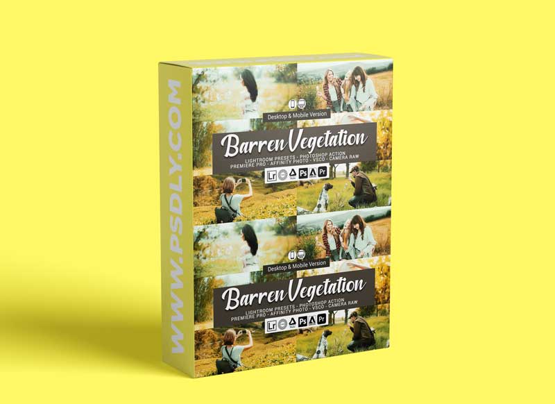 CreativeMarket - Barren Vegetation Lightroom Presets 5155767