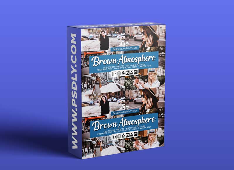 CreativeMarket - Brown Atmosphere Lightroom Presets 5156477