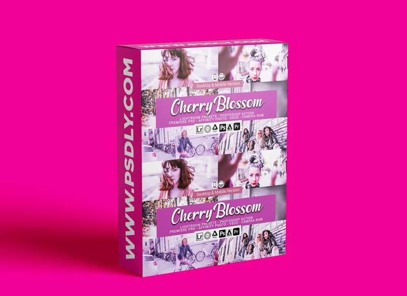 CreativeMarket - Cherry Blossom Lightroom Presets 5156501
