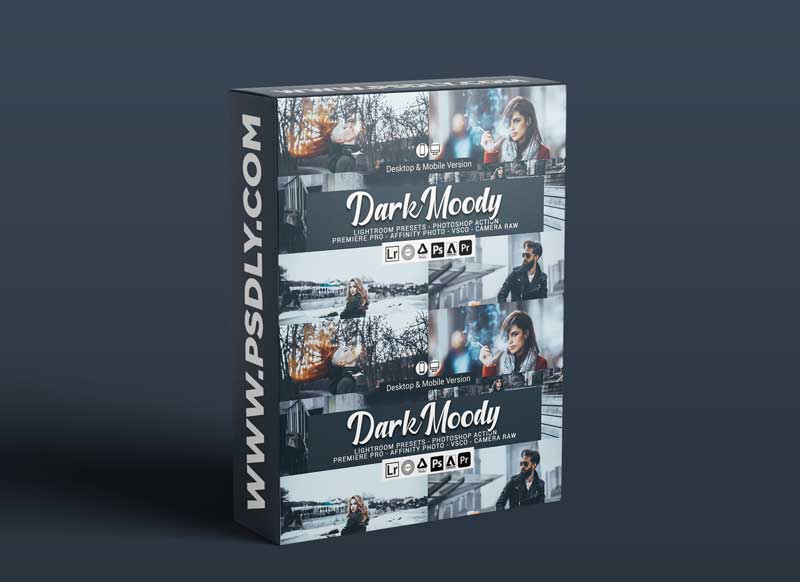 CreativeMarket - Dark Matte Lightroom Presets 5157045